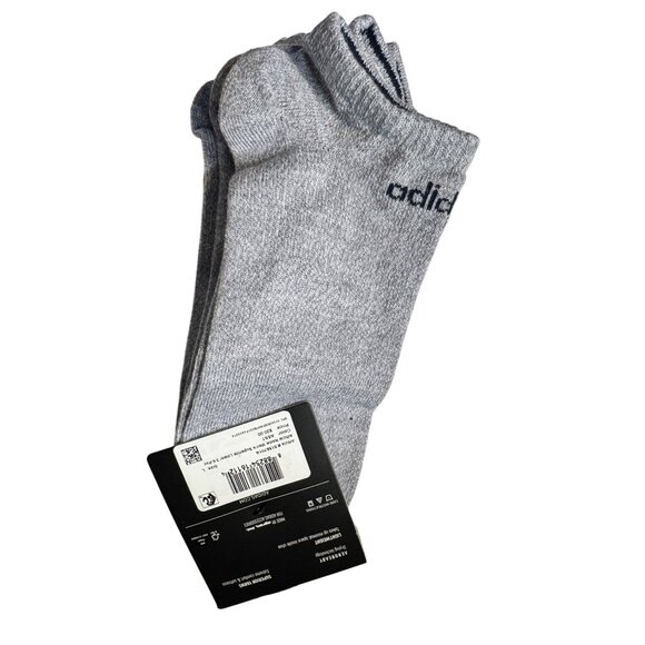 6 - Adidas Men’s Size 6-12 Superlite Linear No Show NWT $20 - Picture 2 of 4